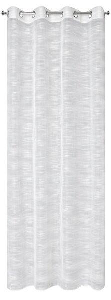 ZÁCLONA NA KRÚŽKOCH ASTERA 140X250 CM BIELA