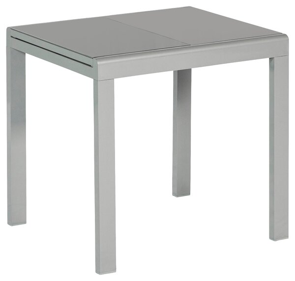 ZÁHRADNÝ STÔL, kov, sklo, 80-120/70/75,5 cm Gardenson - Online Only záhrada, Online Only