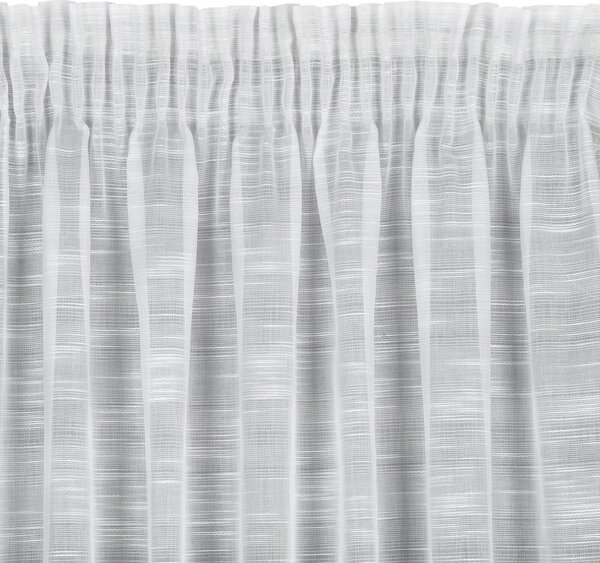 ZÁCLONA NA PÁSKE ASTERA 140X270 CM BIELA