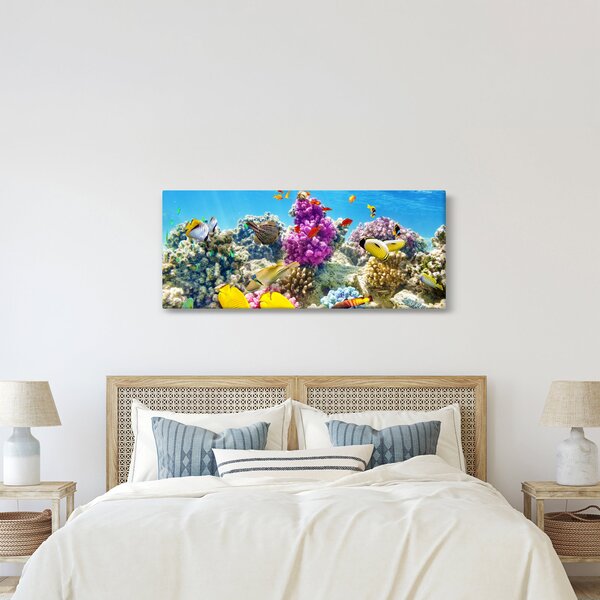 Obraz - Morský svet (120x50 cm)