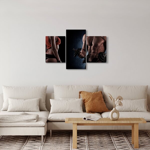 Obraz - Fitness (90x60 cm)