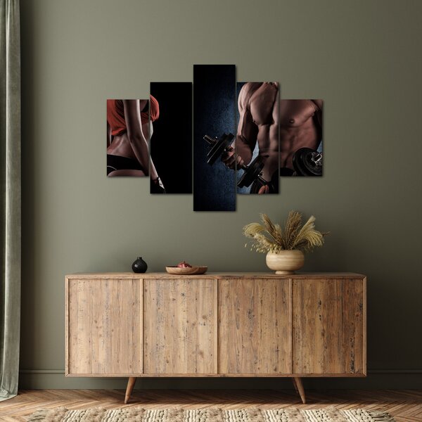 Obraz - Fitness (150x105 cm)