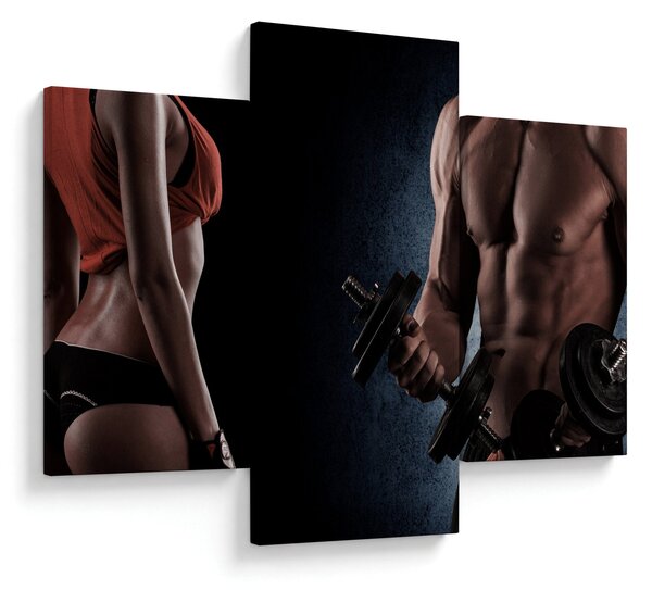 Obraz - Fitness (90x60 cm)