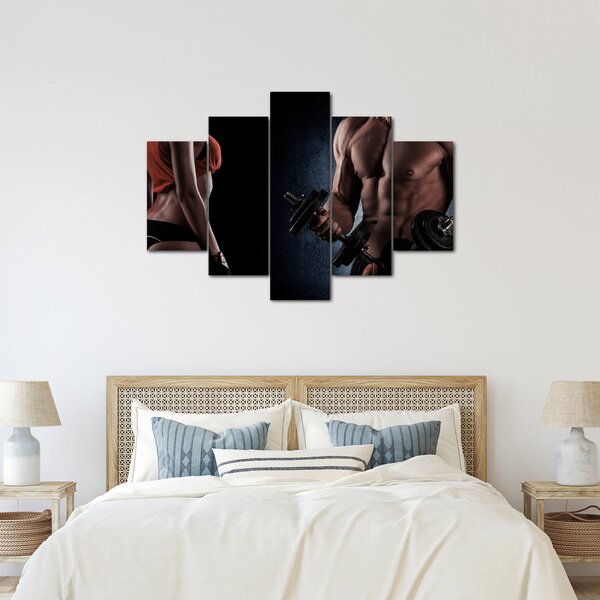 Obraz - Fitness (150x105 cm)