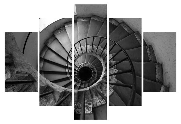 Obraz - Schodisko (150x105 cm)