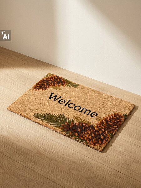 Sinsay - Vstupná rohožka s nápisom Welcome - viacfarebná
