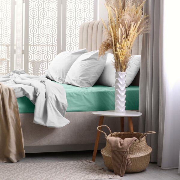FROTÉ PRESTIERADLO 90X200 CM SVETLOTYRKYSOVÉ