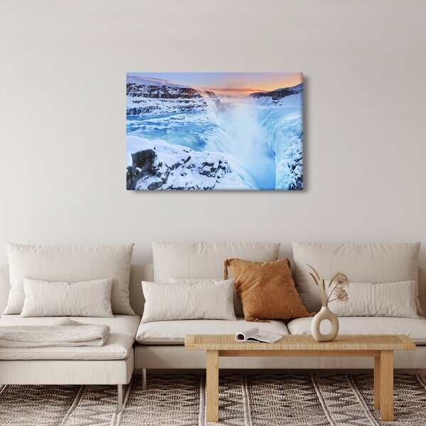 Obraz - Chladné vodopády (90x60 cm)