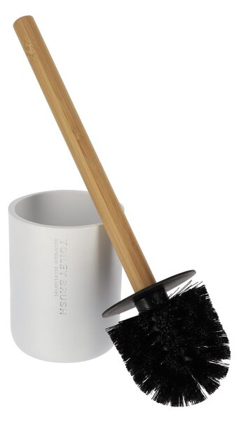 WC kefa Loudis, biela/s drevenými prvkami