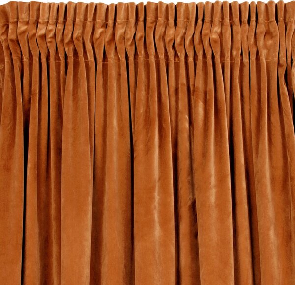ZATEMŇOVACÍ ZÁVES NA PÁSKE RIA 140X270 CM ORANŽOVÁ