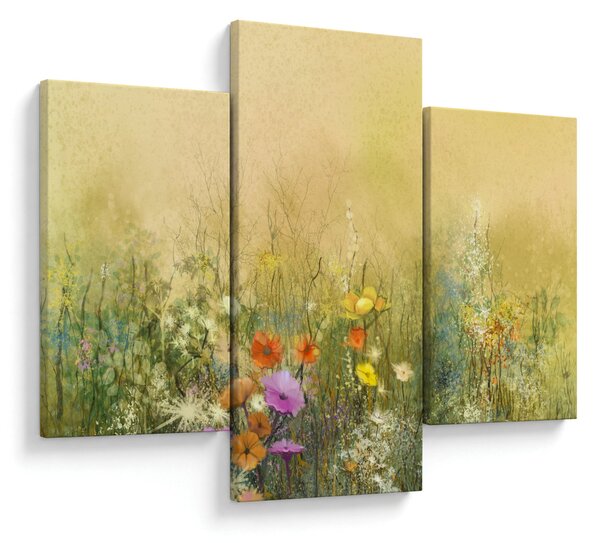 Obraz - Maľovaná lúka (90x60 cm)