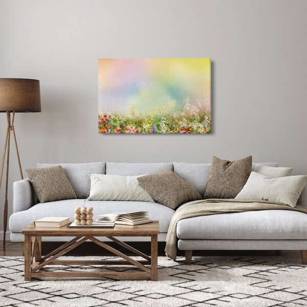 Obraz - Maľovaná lúka 2 (90x60 cm)