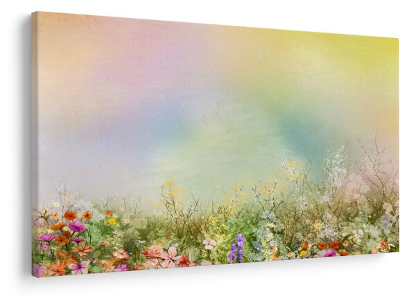Obraz - Maľovaná lúka 2 (90x60 cm)