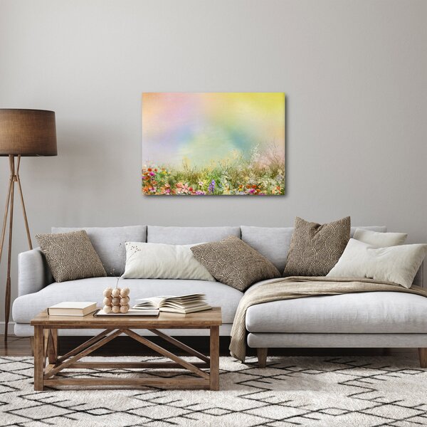 Obraz - Maľovaná lúka 2 (70x50 cm)