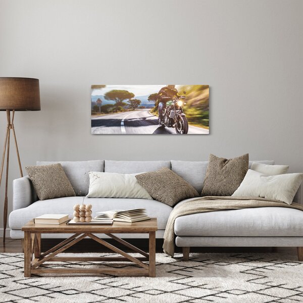 Obraz - Motorkár (120x50 cm)