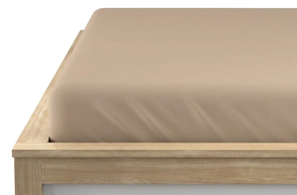 Jersey plachta BASIC béžová 90 x 200 cm