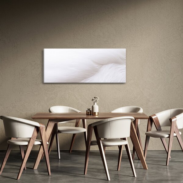 Obraz - Detail pierka (120x50 cm)