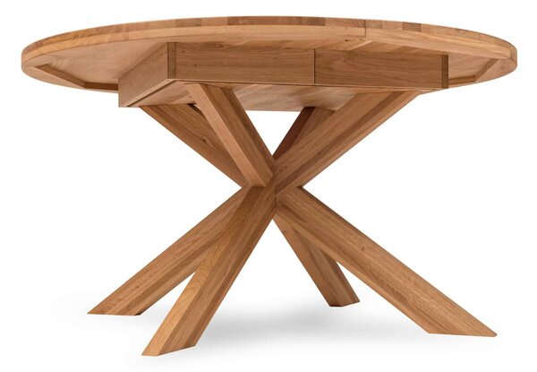 Okrúhly rozkladací stôl Milan - 1200(1700)x1200x40 mm