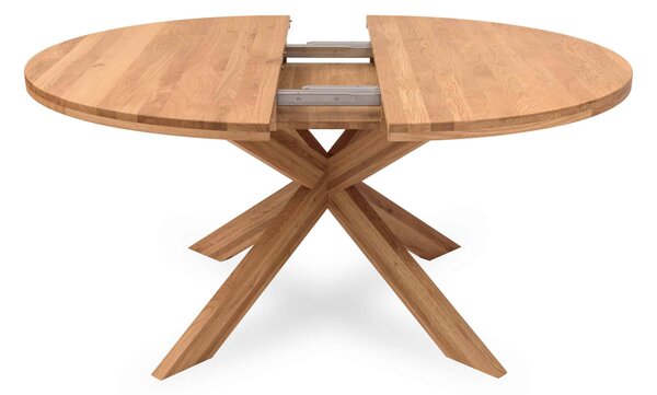 Okrúhly rozkladací stôl Milan - 1200(1700)x1200x40 mm
