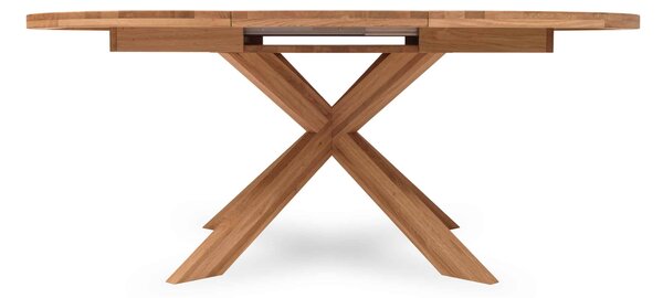 Okrúhly rozkladací stôl Milan - 1200(1700)x1200x40 mm