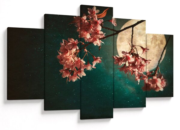 Obraz - Sakura v splne (150x105 cm)