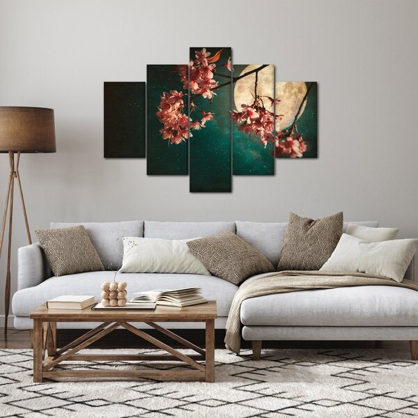 Obraz - Sakura v splne (150x105 cm)