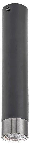 Rabalux 5075 prisadené stropné bodové svietidlo Zircon 1x5W | GU10 - čierna, strieborná