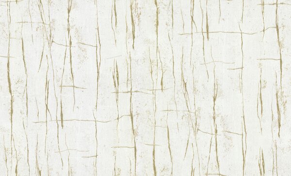 Luxusná bielo-zlatá vliesová tapeta, imitácia popraskanej omietky, 86045, Valentin Yudashkin 5, Emiliana Parati