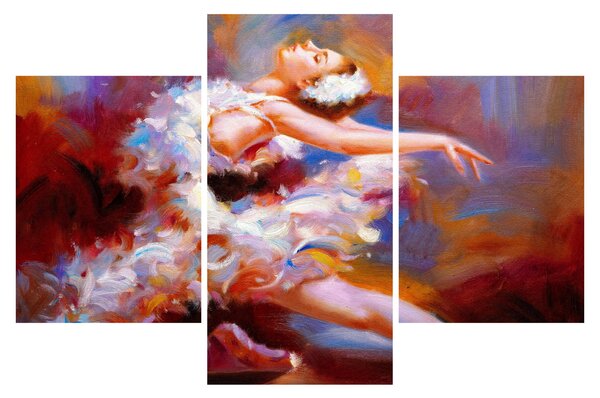 Obraz - Baletka, maľba (90x60 cm)