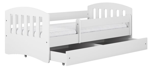 Kocot kids Detská posteľ Classic I biela, variant 80x140, bez šuplíků, bez matrace