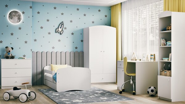 Kocot kids Detská skrinka Babydreams 90 cm biela