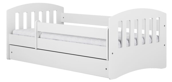 Kocot kids Detská posteľ Classic I biela, variant 80x140, bez šuplíků, bez matrace
