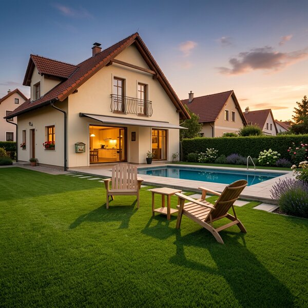 Europe Grass , Umelá tráva Profi Garden, vyrezať kruh, šíře 4m, zelená