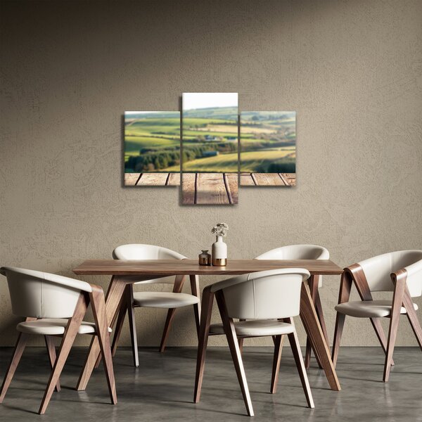 Obraz - Výhľad na krajinu (90x60 cm)
