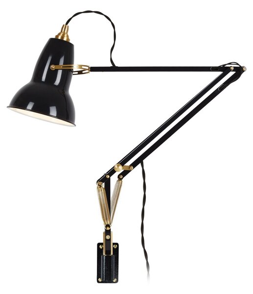 Nástenné Svietidlo Anglepoise, Original 1227, Čierna, Pracovňa, Kov, Dizajnový