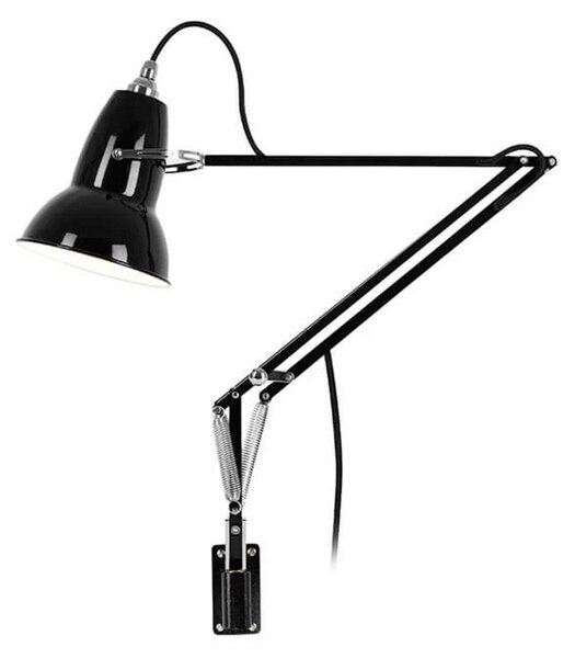 Nástenné Svietidlo Anglepoise, Original 1227, Čierna, Pracovňa, Kov, Dizajnový