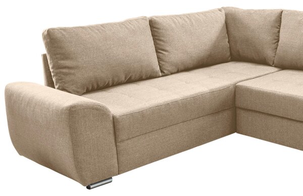 SEDACIA SÚPRAVA, textil, béžová Livetastic - Sedačky, Online Only