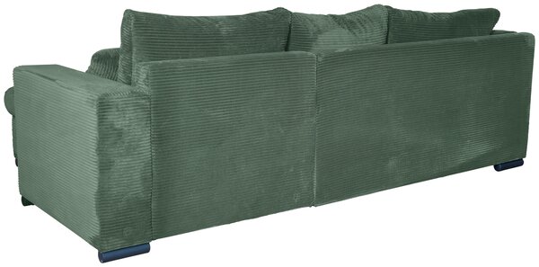 ROHOVÁ SEDAČKA, textil, tmavozelená Carryhome - Sedačky