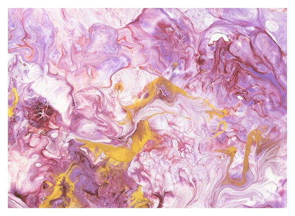 Obraz - Ružová abstrakcia (70x50 cm)