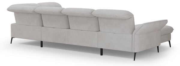 SEDACIA SÚPRAVA, textil, strieborná Sit & More - Sedačky, Online Only