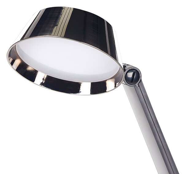 LED stolová lampa mosadzná kovová kancelárska lampa s nastaviteľným ramenom a stmievačom USB port
