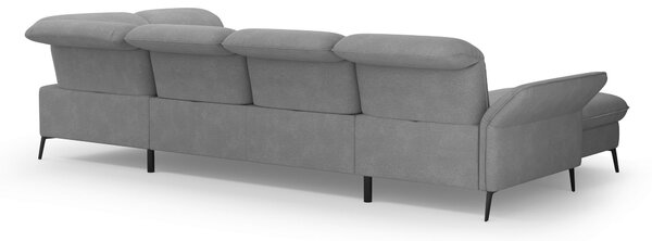 SEDACIA SÚPRAVA, textil, sivá Sit & More - Sedačky, Online Only