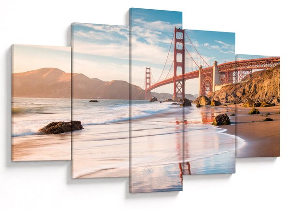 Obraz - Golden Gate Bridge (150x105 cm)