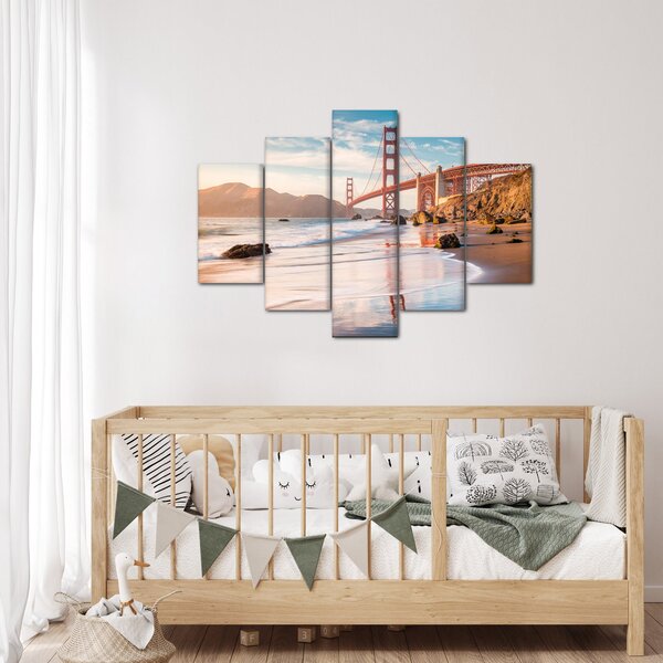 Obraz - Golden Gate Bridge (150x105 cm)