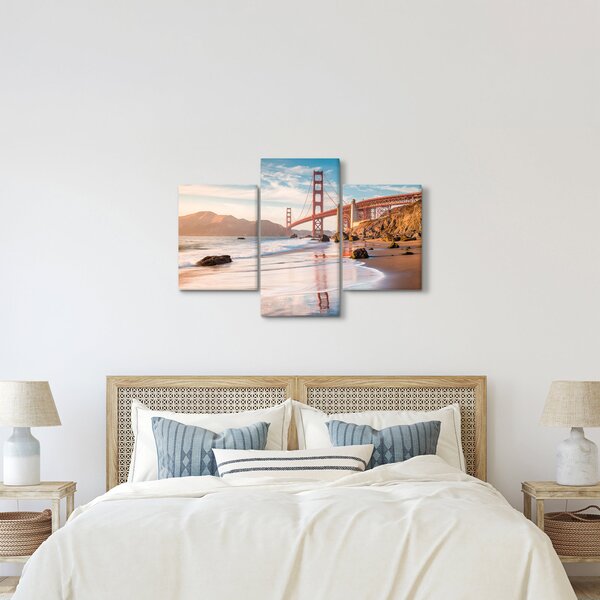 Obraz - Golden Gate Bridge (90x60 cm)