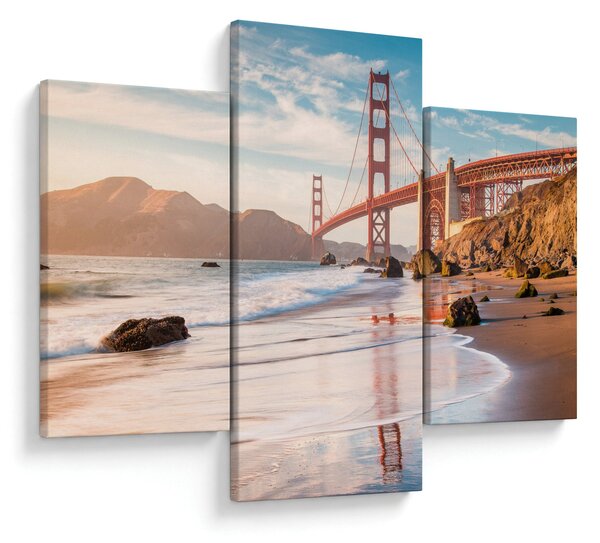Obraz - Golden Gate Bridge (90x60 cm)