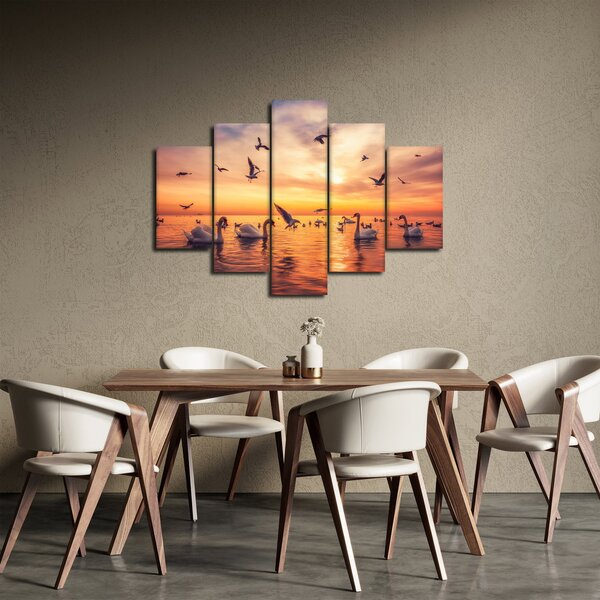 Obraz - Labute (150x105 cm)