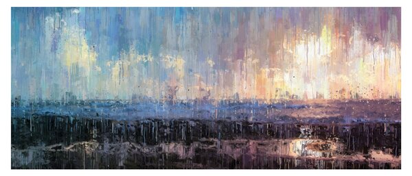 Obraz - Abstrakcia (120x50 cm)