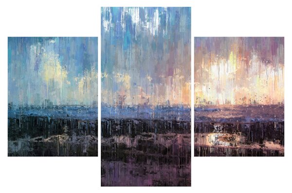 Obraz - Abstrakcia (90x60 cm)