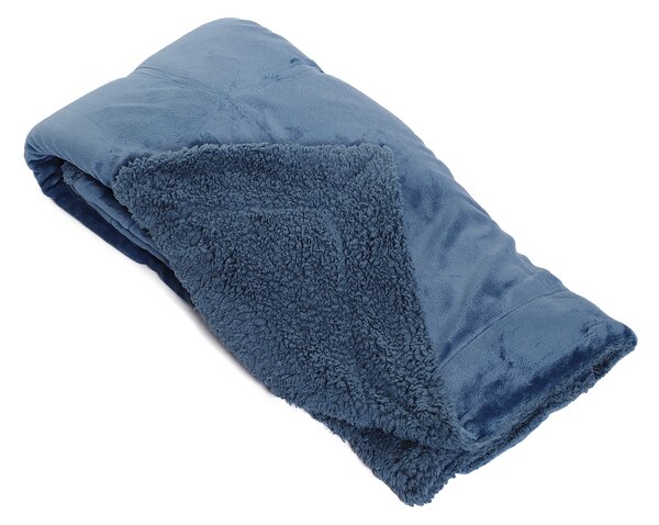 FEDORA Home Deka Bjorn modrá